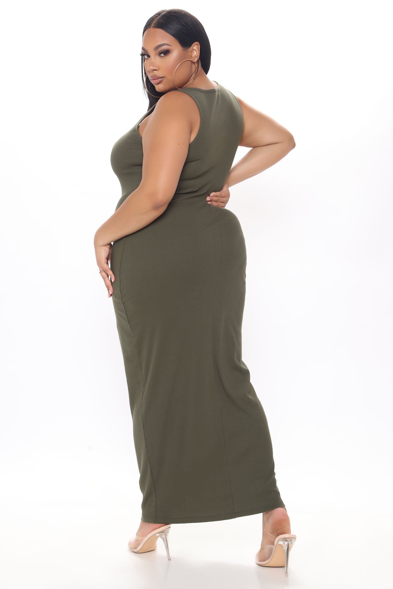 Maxi Dress Mulberry Street - Olive