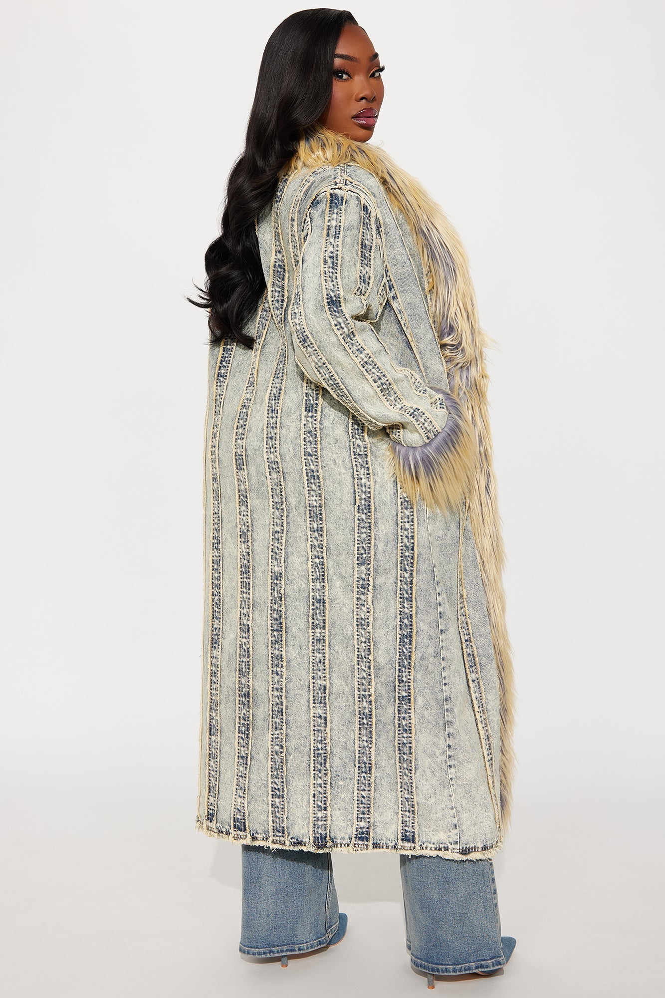 Denim Trench Don’t Wash Me - Vintage Wash