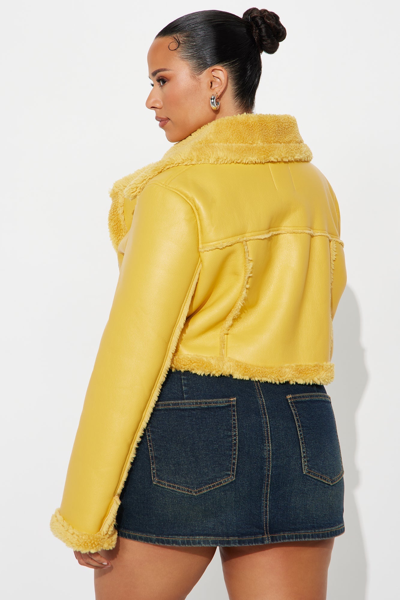 Crossing Ways Motorcycle Jacket - Yellow