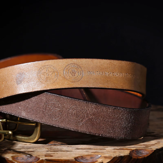 Harlan Full Grain Leather Belt