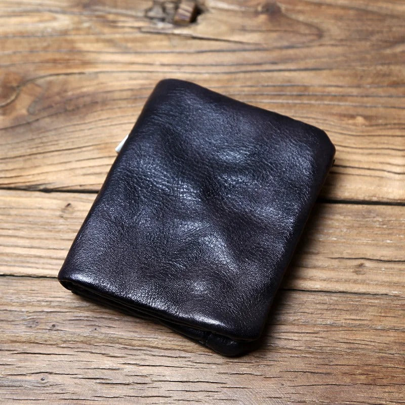 The Full Grain Leather Flintfold Wallet