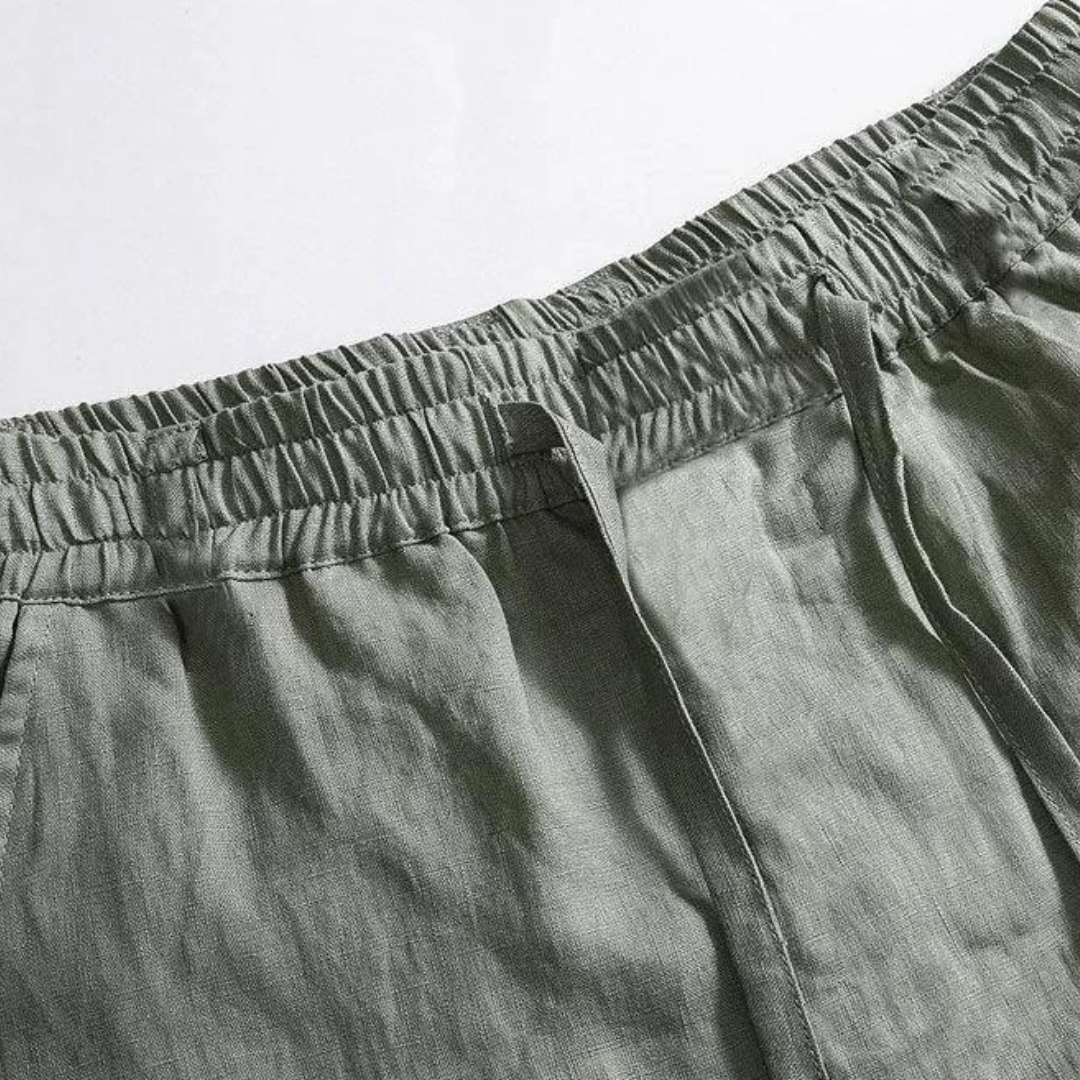 Paris™ - Linen Trousers (Straight Cut)