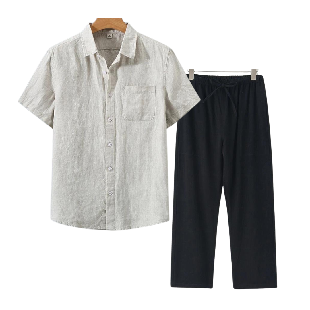 Aulier™ Linen Sets (Short Sleeves)