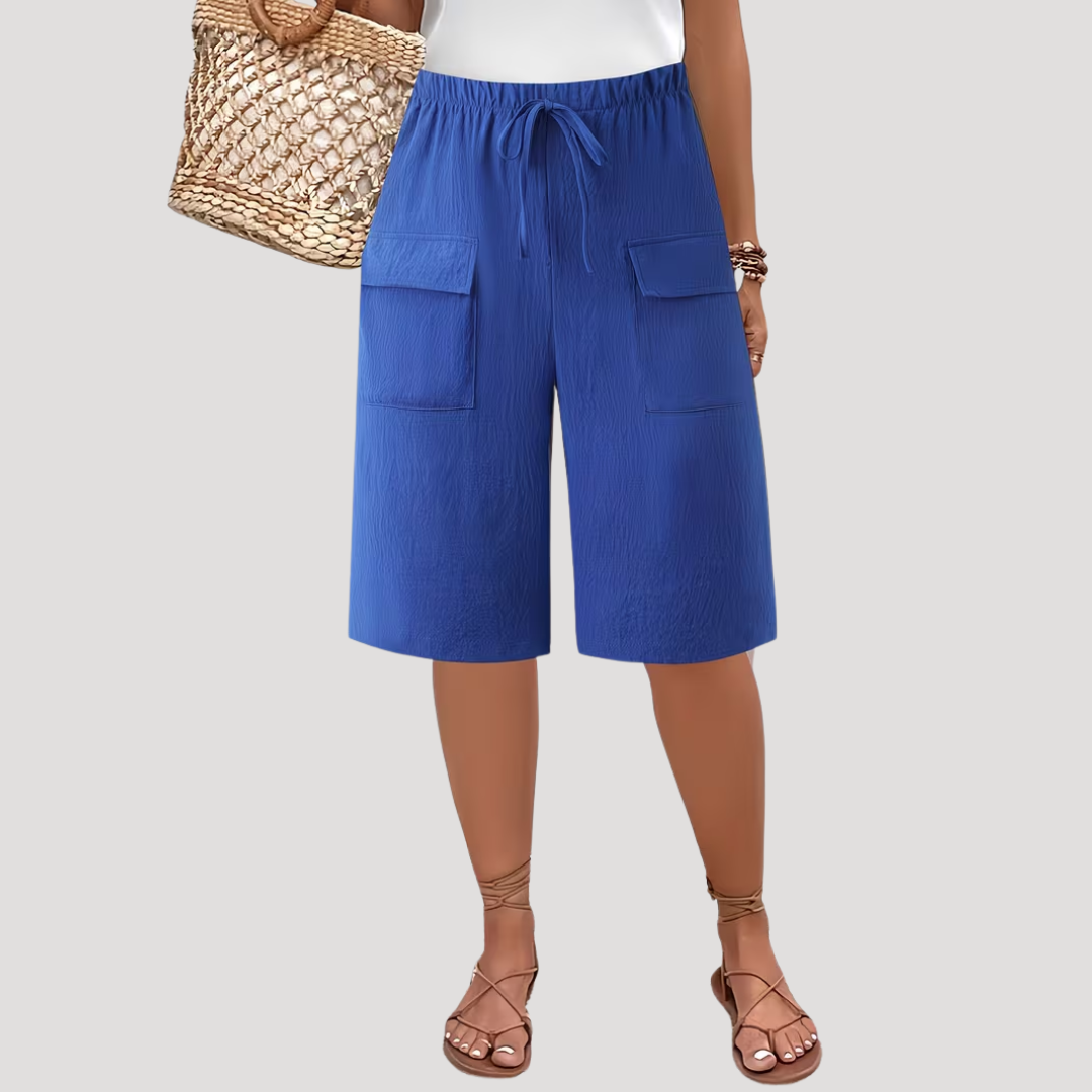 Women’s Bermuda Elasticated Waist Summer Shorts