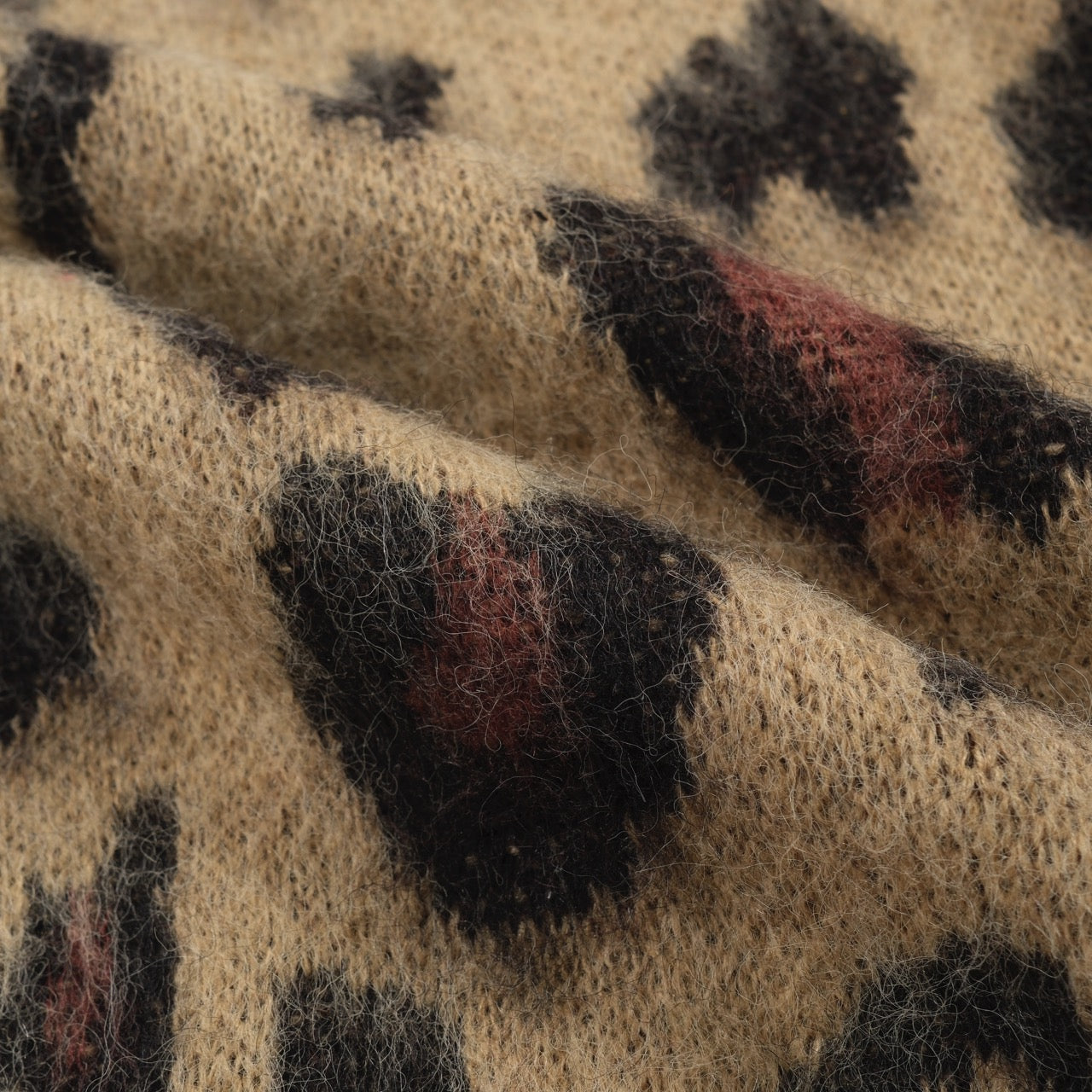 Men's Leopard Print Plush Sweater – 70s Wild Style