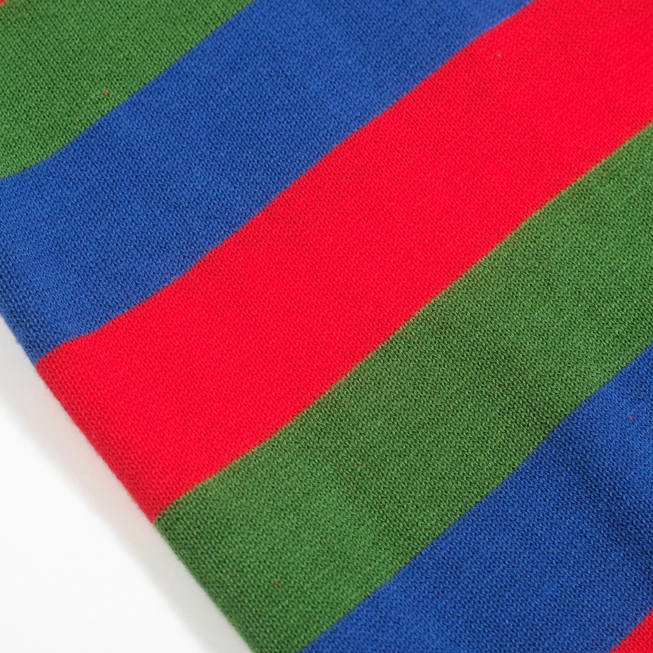 1950s Multicoloured Striped V-Neck Polo Shirt