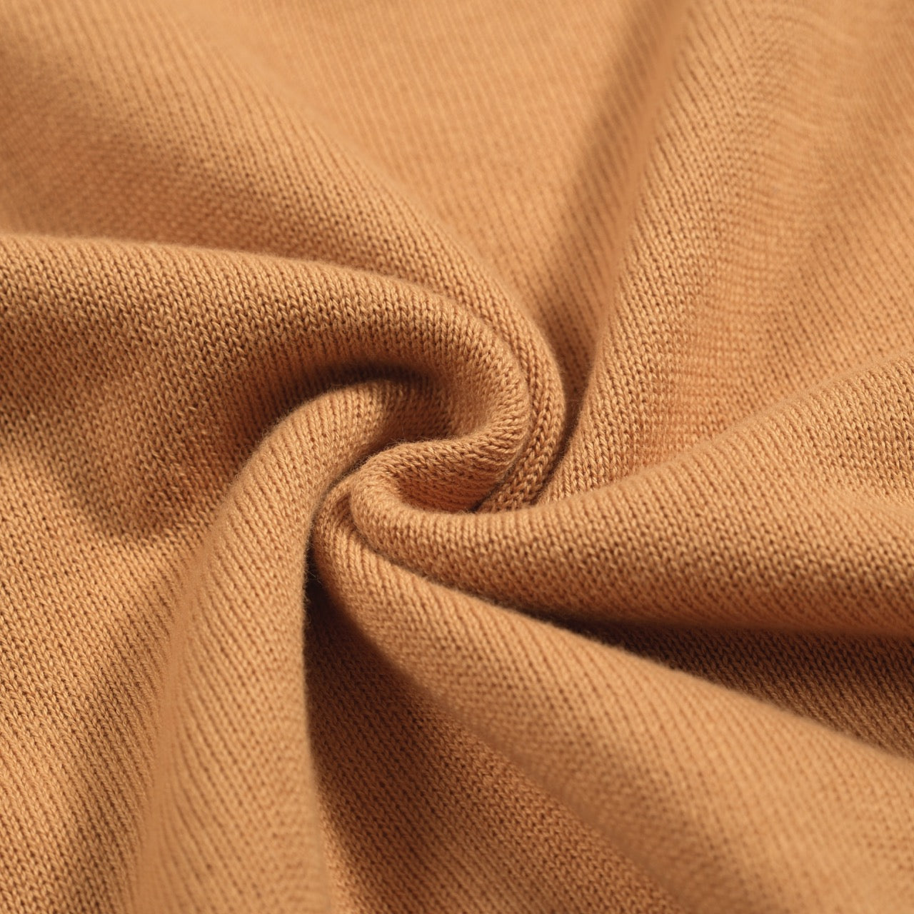 Vintage Brown Knitted Polo for Men from the 1960s