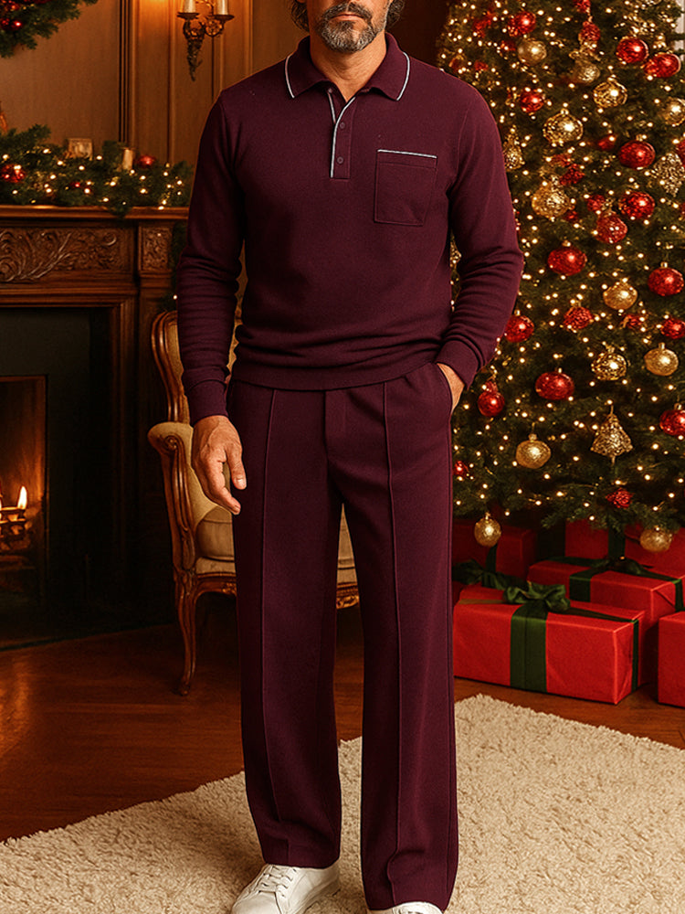 Essential Polo and Trouser Set