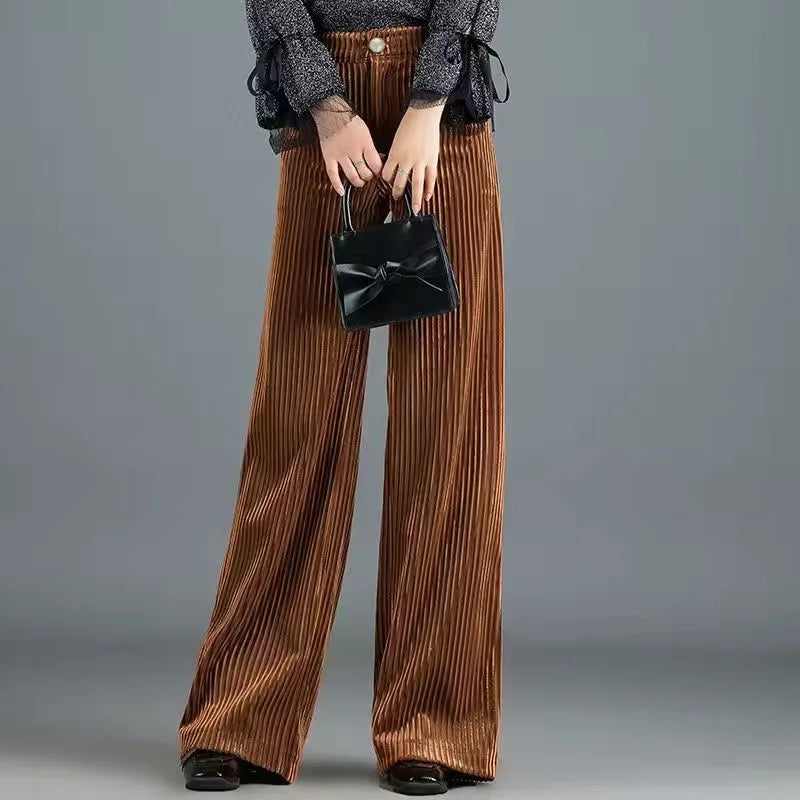 Ophélina - Elegant Corduroy Trousers