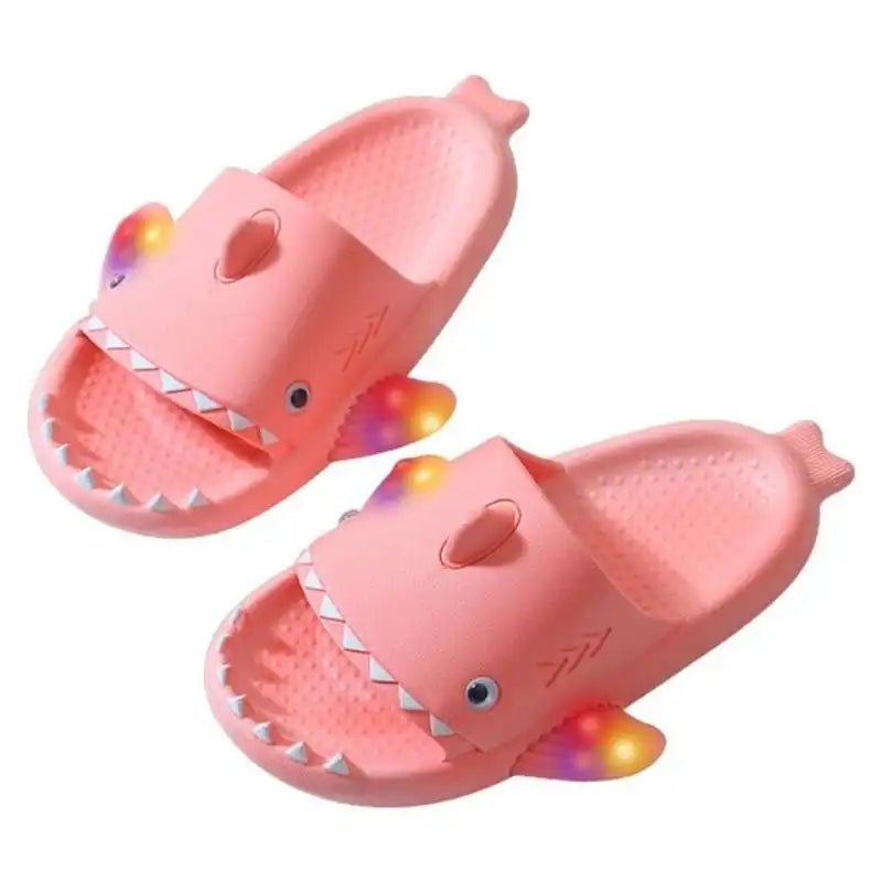 Luminous Shark Slippers for Children