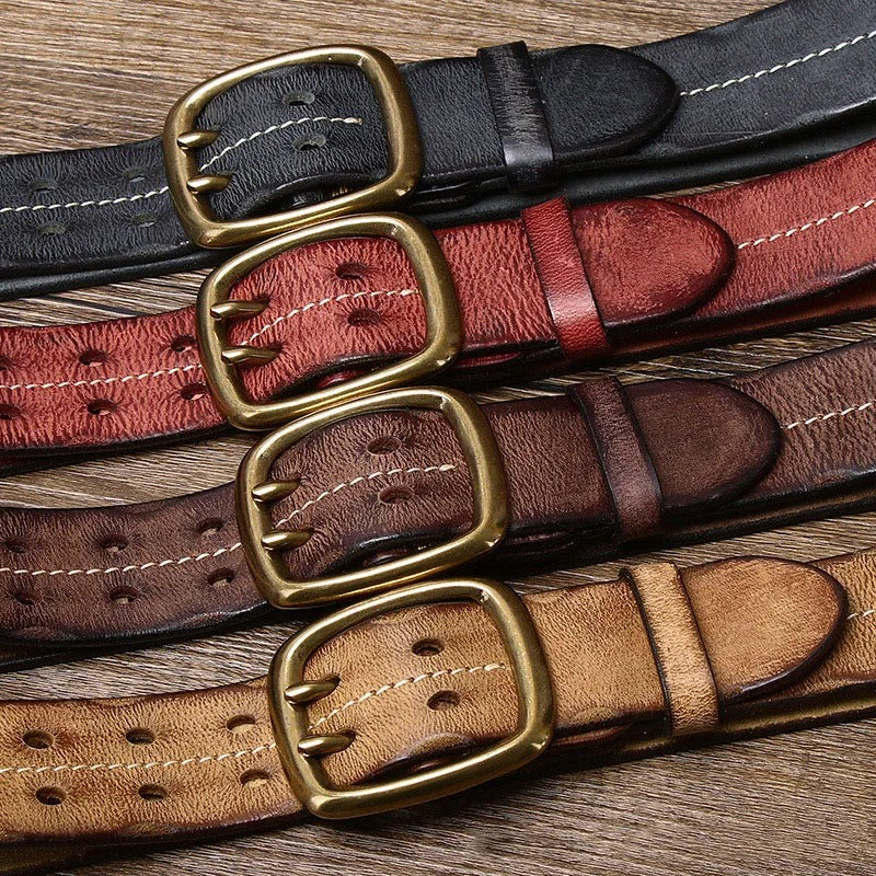 The Outrider Leather Belt