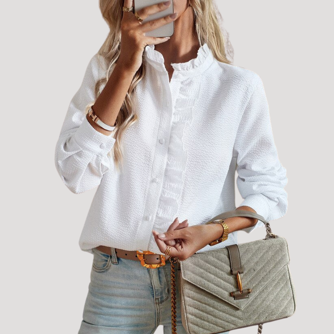 Women’s Elegant Ruffle Blouse
