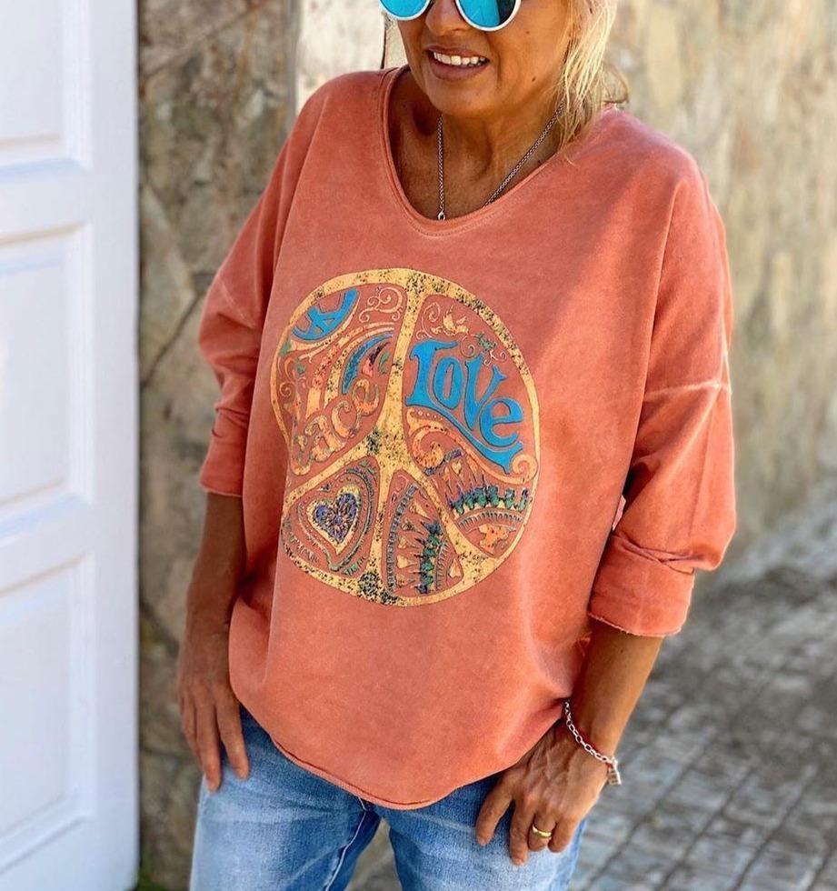 Sabel | Cosy Sweatshirt Sunshine