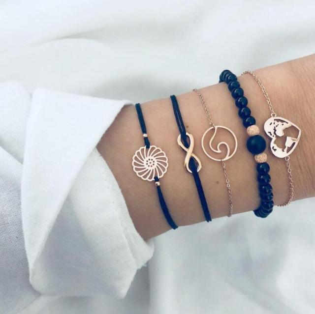 Joy - Premium Pack of 5 Unique Bracelets
