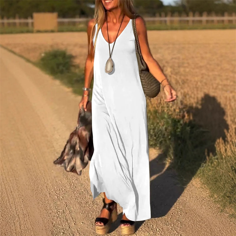 Amber™ | Sleeveless Maxi Dress