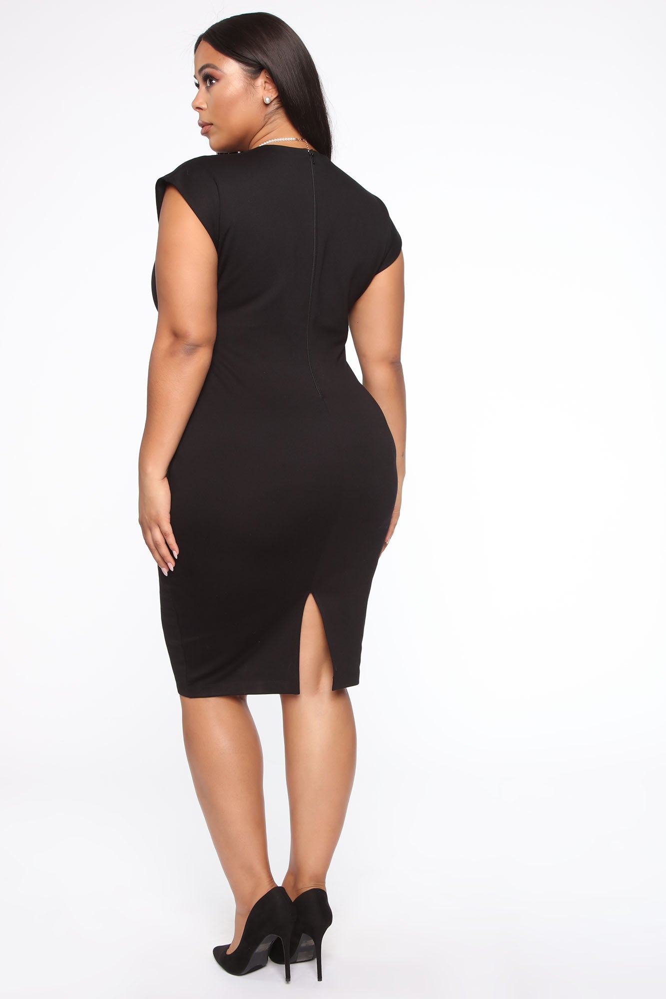 Sculpting Midi Dress CEO - Black