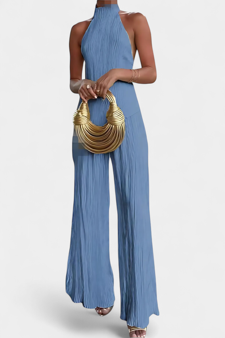 Isa Luna™ | Asymmetrical Pleated Set