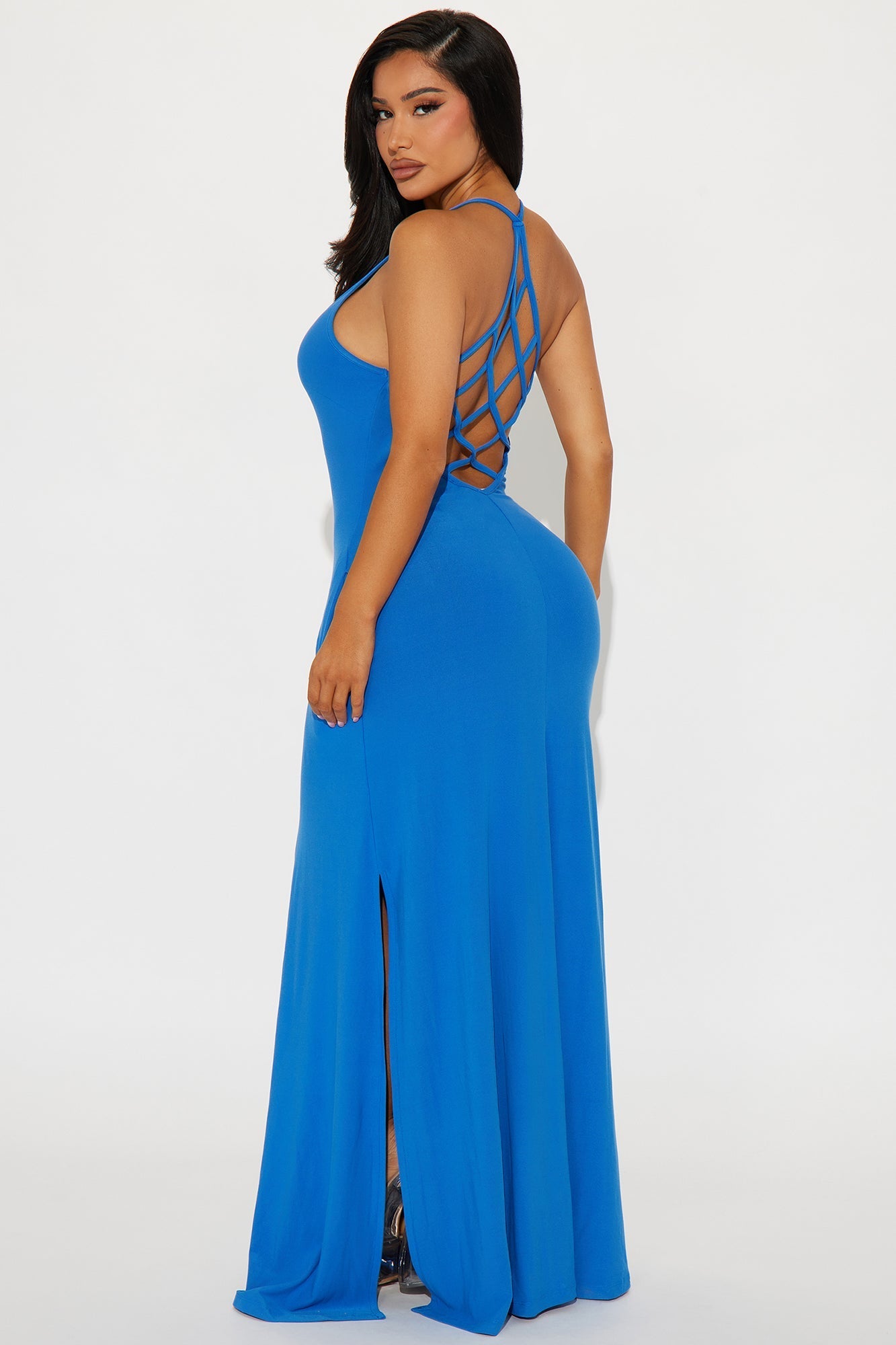 Let It Be Real Maxi Dress - Royal