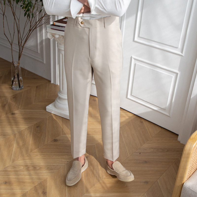 Easy-Iron Sanremo Straight Trousers