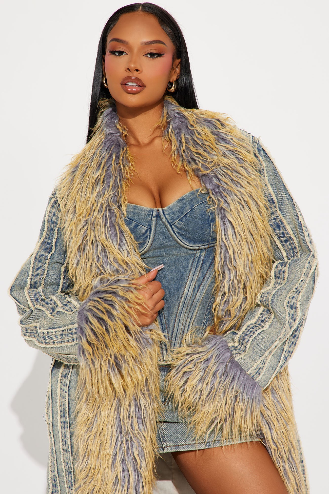 Denim Trench Don’t Wash Me - Vintage Wash