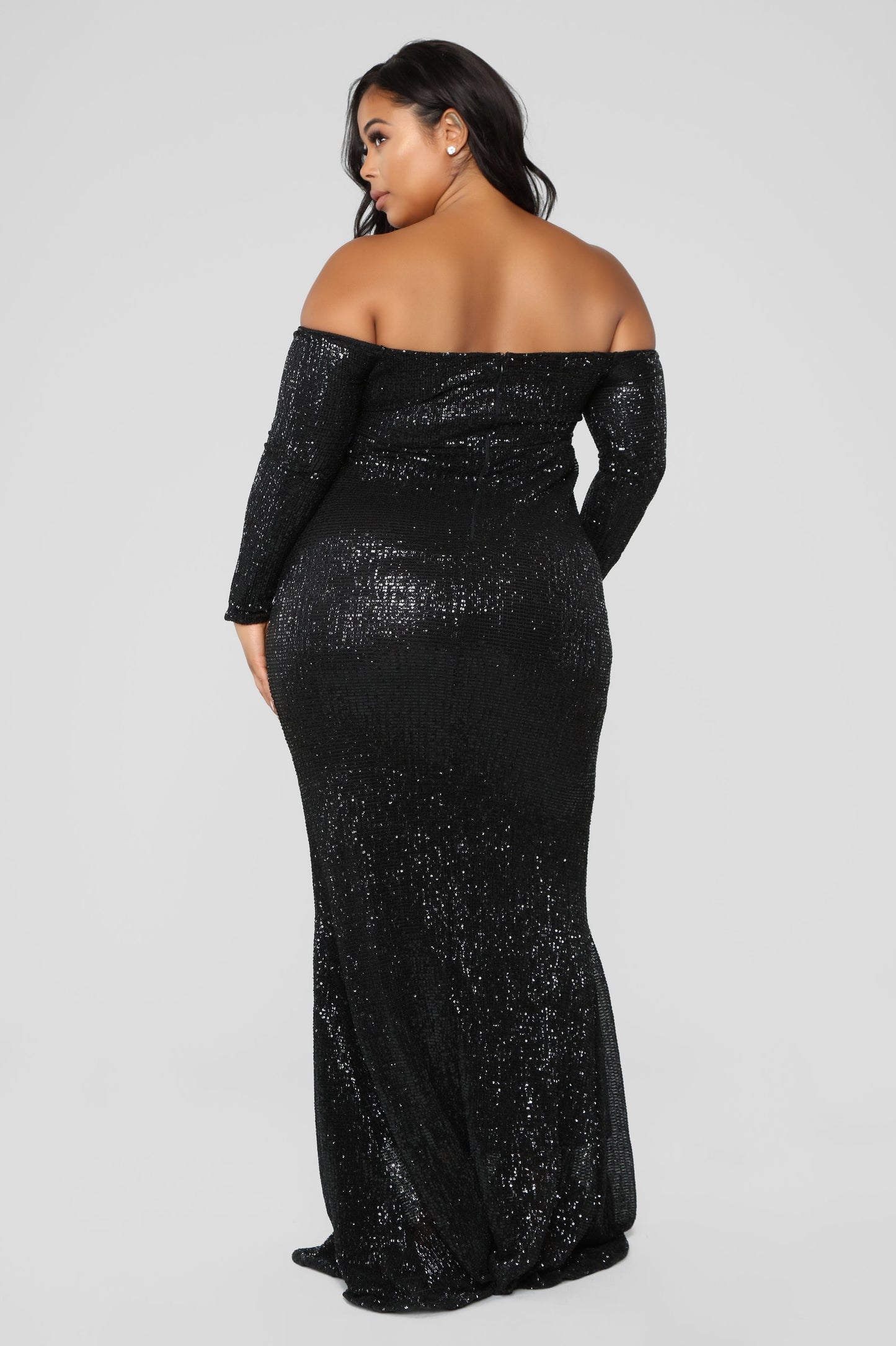 Got Class Sequin Dress - Black
