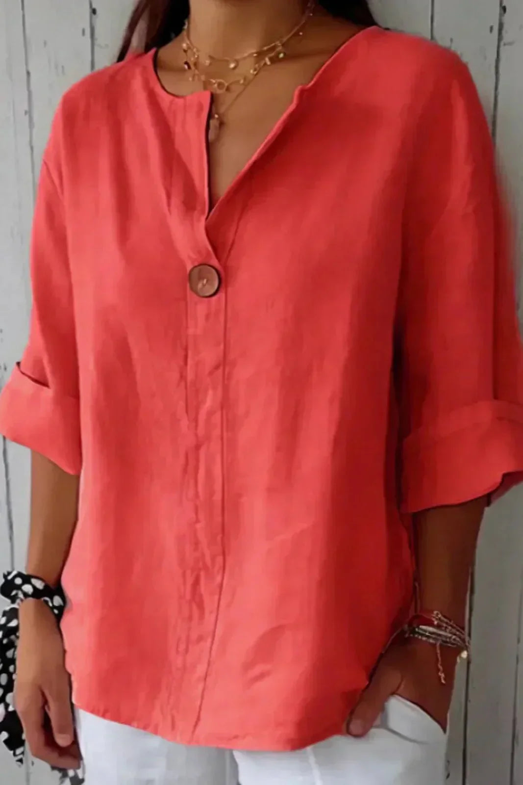 Zamma | Casual Linen Top