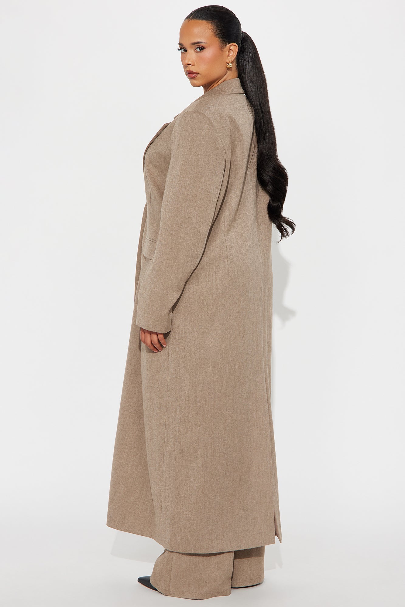 Sophisticated Level Trench Coat - Mocha