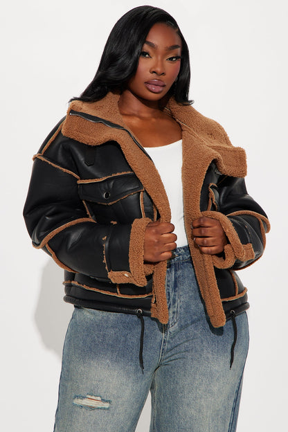 Shearling Jacket - Black