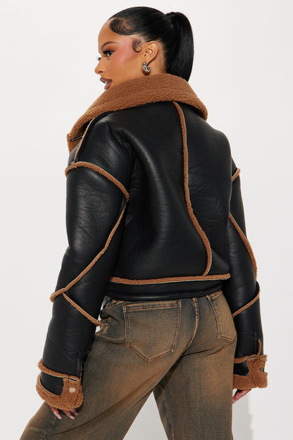 Shearling Jacket - Black
