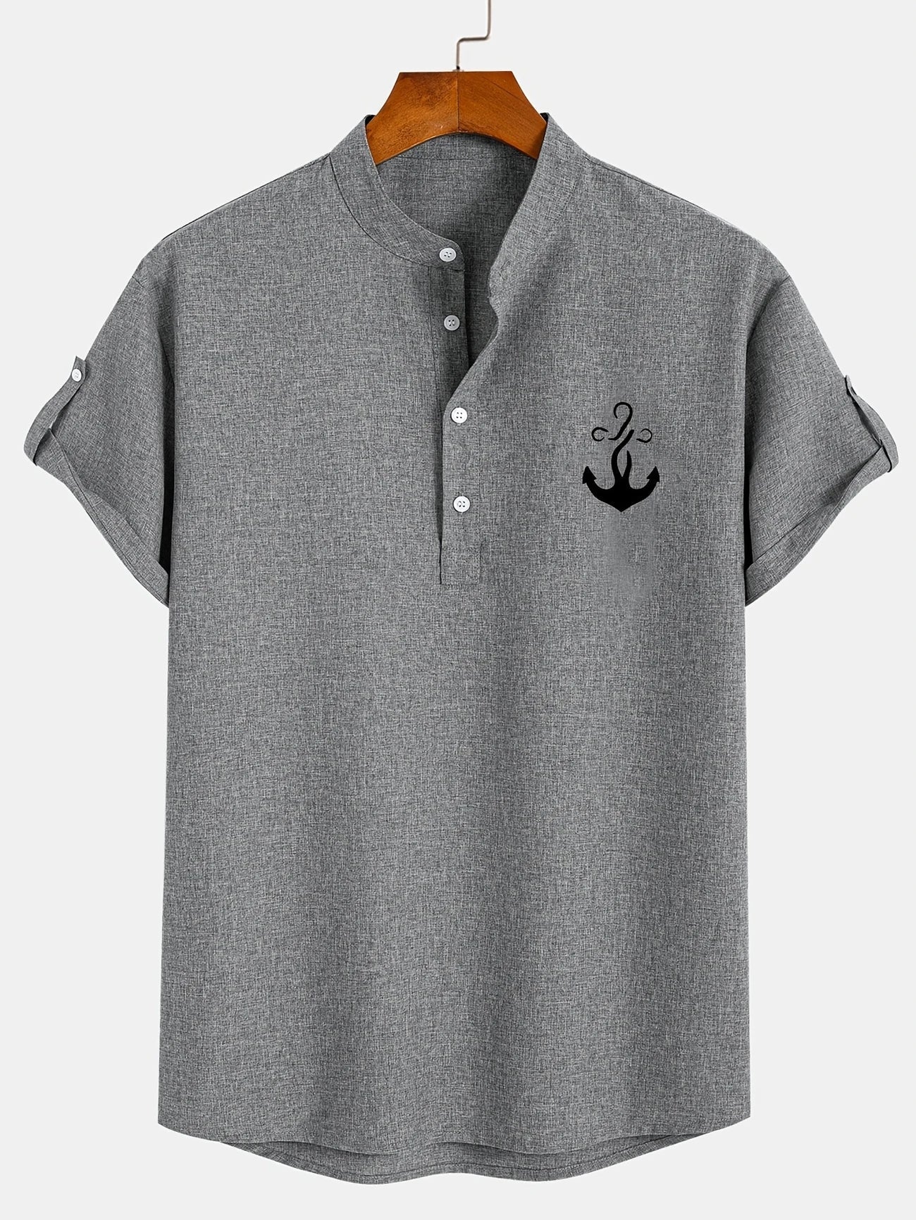 Zalecta | Modern Polo with Stand-Up Collar
