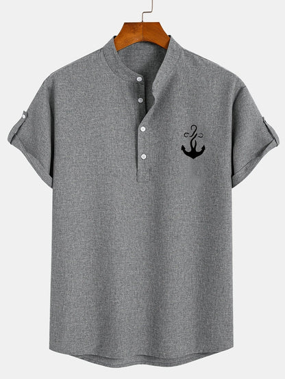 Zalecta | Modern Polo with Stand-Up Collar