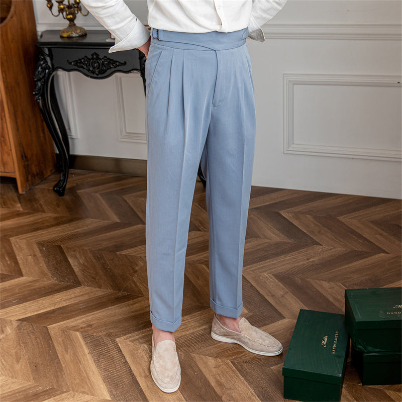 Gurkha Pleated Trousers Portovenere