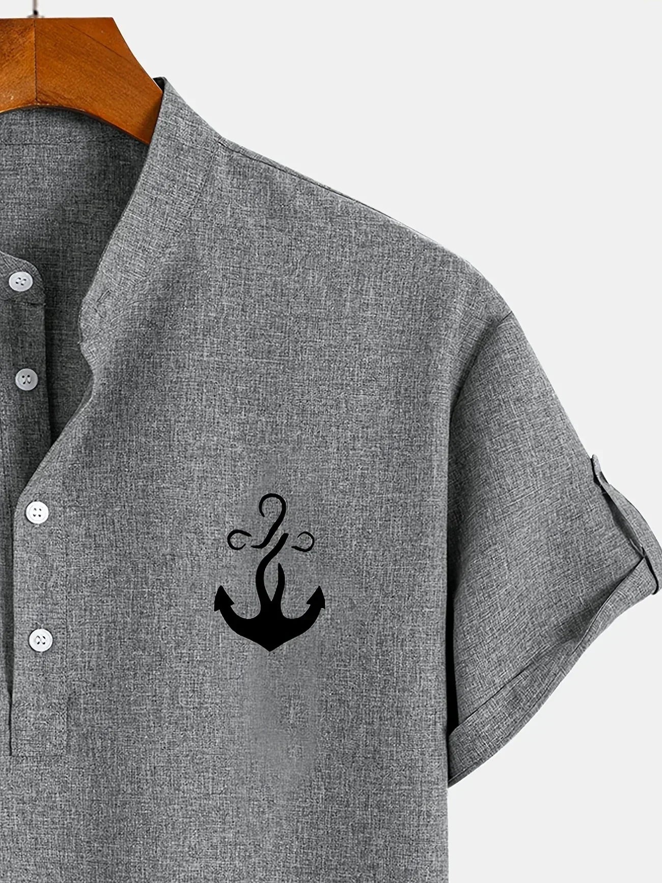 Zalecta | Modern Polo with Stand-Up Collar