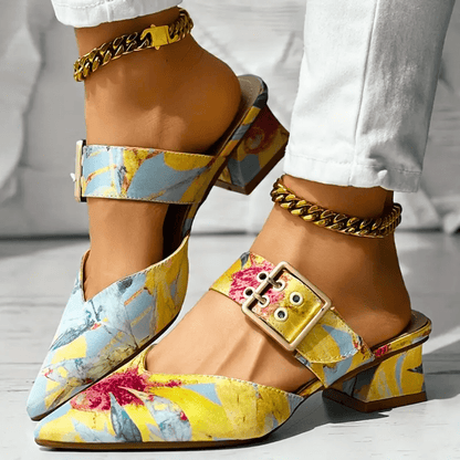 Bello | Bright Rainbow Heels