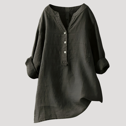 Women's Loose Fit Longline Tunic Top