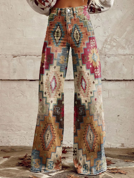 ALDINA - BOHO VINTAGE BAGGY TROUSERS