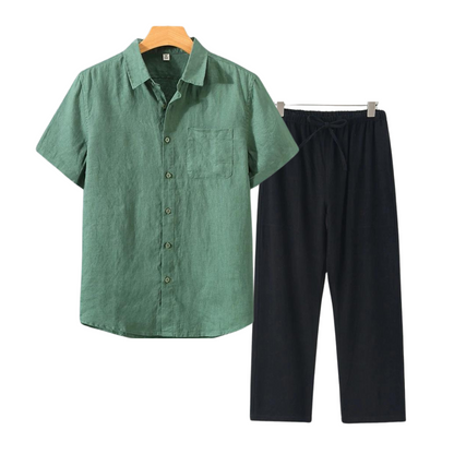 Aulier™ Linen Sets (Short Sleeves)