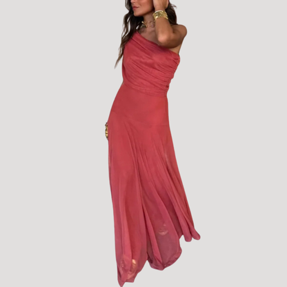 Women’s Elegant Off Shoulder Evening Maxi Dress