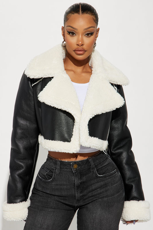 Crossing Ways Motorcycle Jacket - Brown