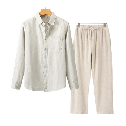 Aulier™ Linen Set (Long Sleeves)