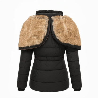 Aniek | Warm Winter Coat with Faux Fur Lining