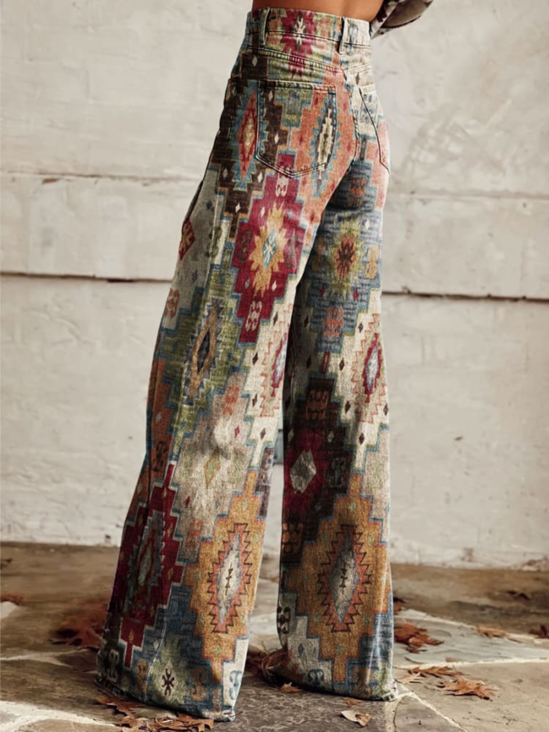 ALDINA - BOHO VINTAGE BAGGY TROUSERS