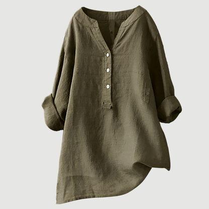 Women's Loose Fit Longline Tunic Top