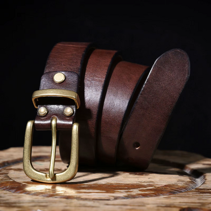 Harlan Full Grain Leather Belt