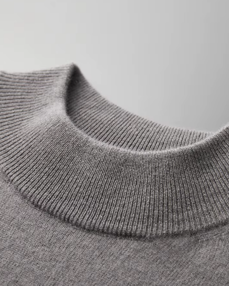 Zalecta | Timeless Mock Neck Shirt