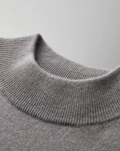 Zalecta | Timeless Mock Neck Shirt