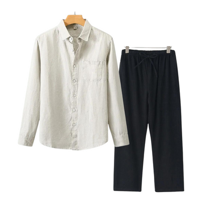 Aulier™ Linen Set (Long Sleeves)