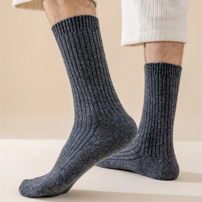 Winter Chalet Socks