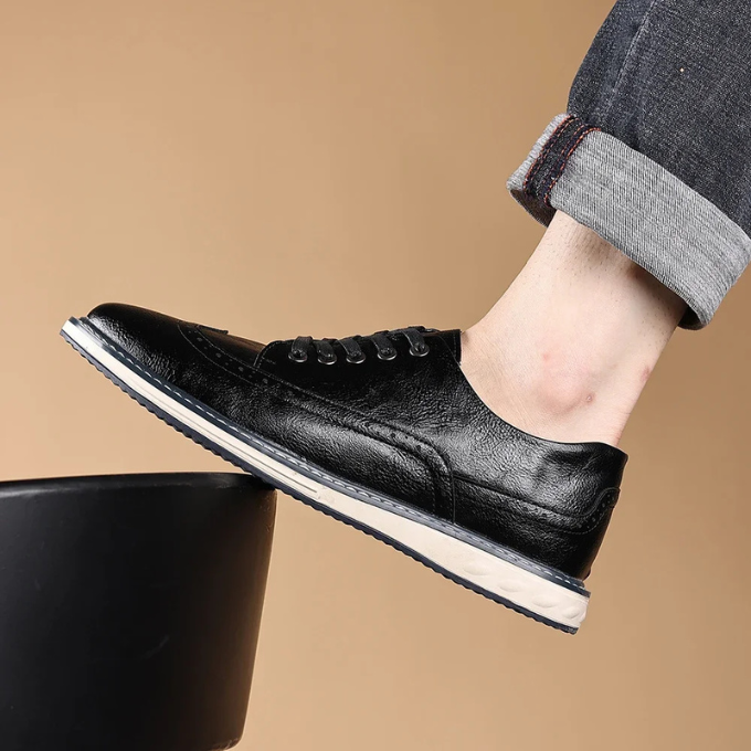 The Low Leather Boot