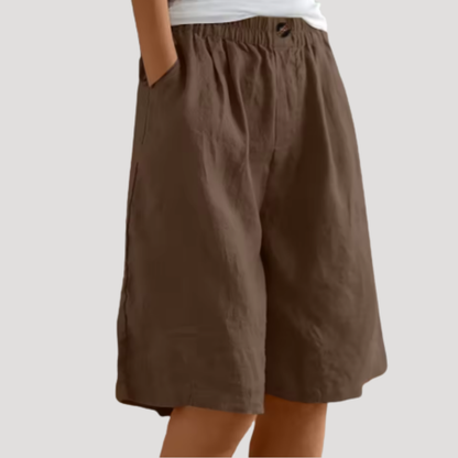 Women’s Elastic Waist Comfort Shorts